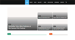 Desktop Screenshot of misspakistanworld.com
